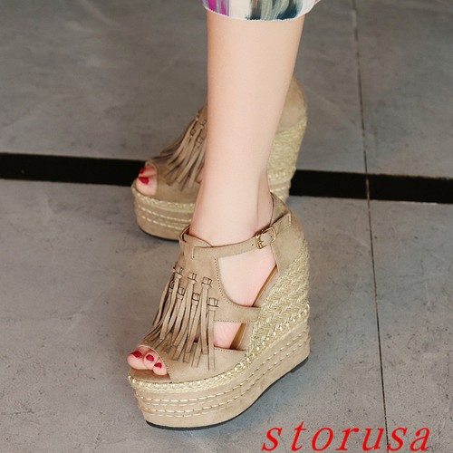 high wedge slippers